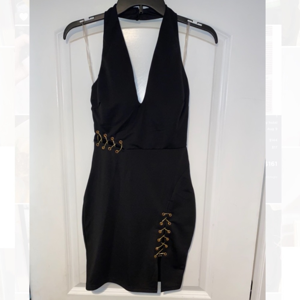 LBD with gold details